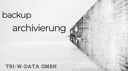 Unterschied Backup - Archivierung