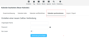 KalenderSynchronisieren