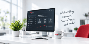 Tri-W-Data Arbeitsplatz mit Webhosting, Domains und WordPress